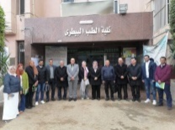 The faculty of Veterinary medicine hosts an EGAC team