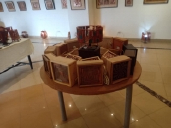 Inaugurating the fair of metal crafts at the faculty of specific education