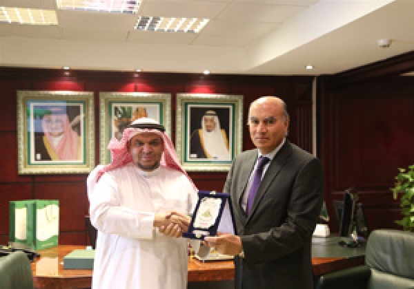  Delegation from Benha University visits Saudi Cultural Attaché in Cairo